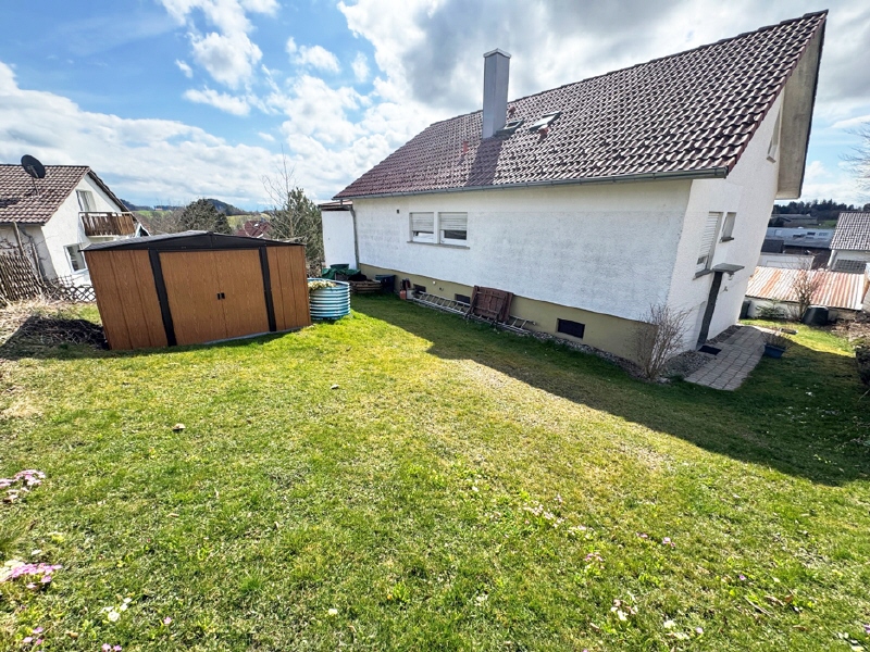 Garten hinten