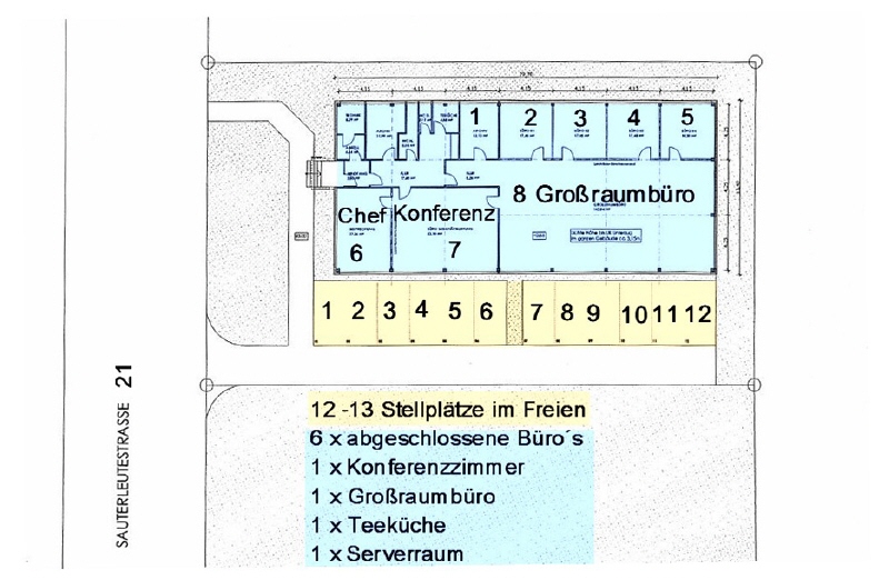 Sauterleutestrassse 21 Lageplan